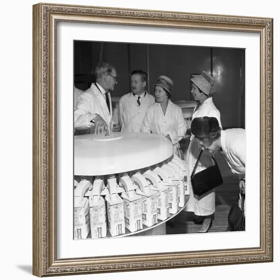 During an Open Day at Spillers Foods in Gainsborough, Lincolnshire, 1962-Michael Walters-Framed Photographic Print