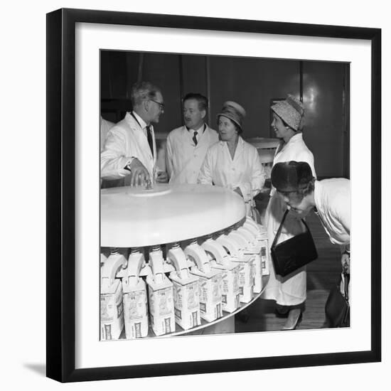 During an Open Day at Spillers Foods in Gainsborough, Lincolnshire, 1962-Michael Walters-Framed Photographic Print