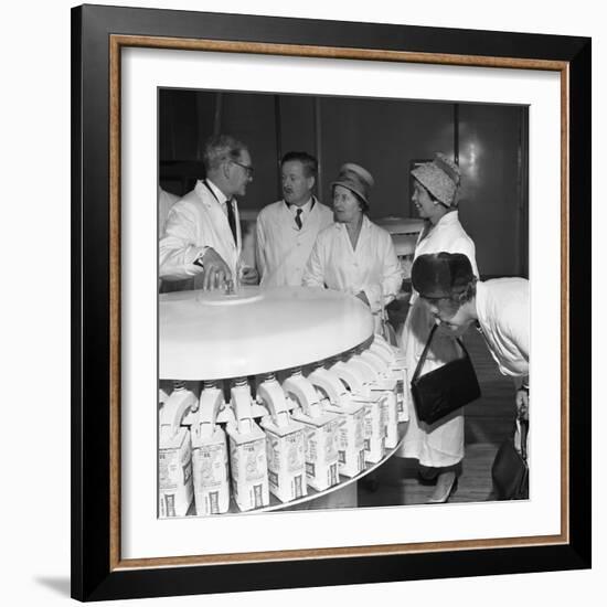 During an Open Day at Spillers Foods in Gainsborough, Lincolnshire, 1962-Michael Walters-Framed Photographic Print