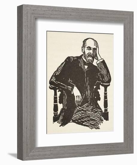 Durkheim, Copy by Boris Mestchersky-French School-Framed Premium Giclee Print