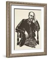Durkheim, Copy by Boris Mestchersky-French School-Framed Giclee Print