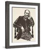 Durkheim, Copy by Boris Mestchersky-French School-Framed Giclee Print