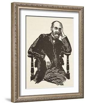 Durkheim, Copy by Boris Mestchersky-French School-Framed Giclee Print