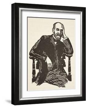 Durkheim, Copy by Boris Mestchersky-French School-Framed Giclee Print