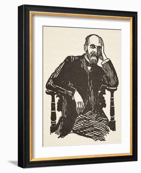 Durkheim, Copy by Boris Mestchersky-French School-Framed Giclee Print