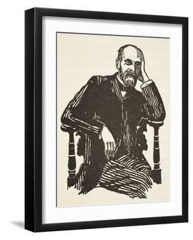 Durkheim, Copy by Boris Mestchersky-French School-Framed Giclee Print