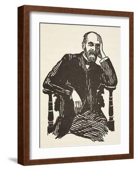Durkheim, Copy by Boris Mestchersky-French School-Framed Giclee Print
