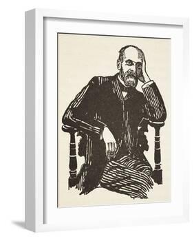 Durkheim, Copy by Boris Mestchersky-French School-Framed Giclee Print