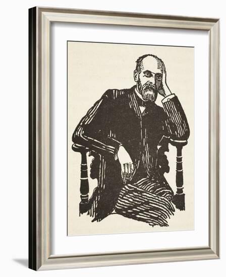 Durkheim, Copy by Boris Mestchersky-French School-Framed Giclee Print