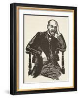 Durkheim, Copy by Boris Mestchersky-French School-Framed Giclee Print