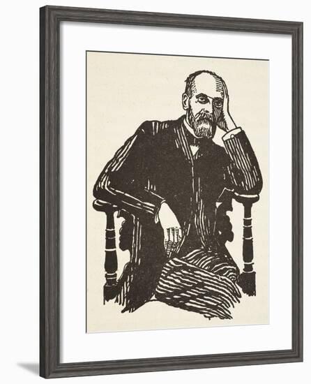 Durkheim, Copy by Boris Mestchersky-French School-Framed Giclee Print