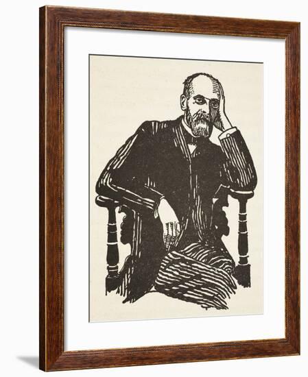 Durkheim, Copy by Boris Mestchersky-French School-Framed Giclee Print