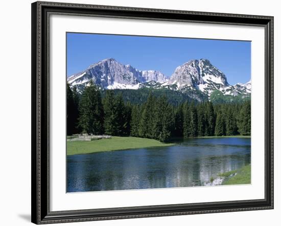 Durmitor Mountain Range, Near Zabljak, Durmitor National Park, UNESCO World Heritage Site, Tramonta-Stuart Black-Framed Photographic Print