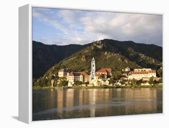 Durnstein at Danube, Wachau, Lower Austria, Austria-Doug Pearson-Framed Premier Image Canvas