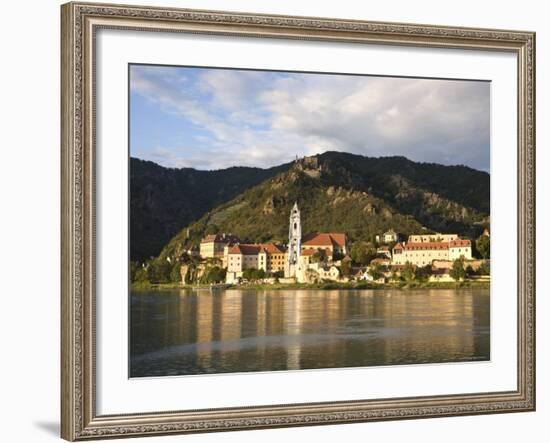 Durnstein at Danube, Wachau, Lower Austria, Austria-Doug Pearson-Framed Photographic Print
