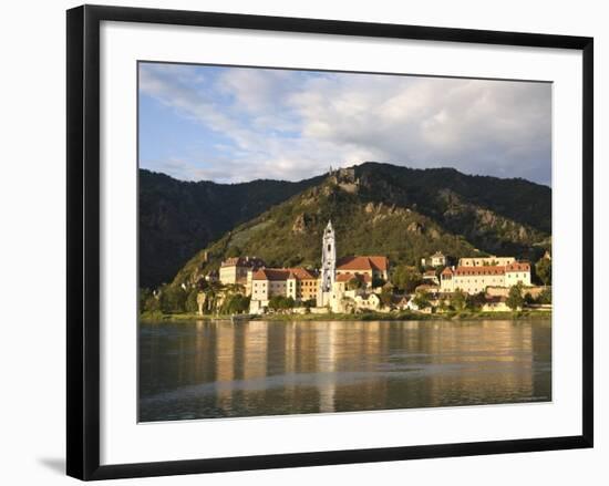 Durnstein at Danube, Wachau, Lower Austria, Austria-Doug Pearson-Framed Photographic Print