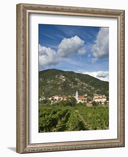 Durnstein at Danube, Wachau, Lower Austria, Austria-Doug Pearson-Framed Photographic Print