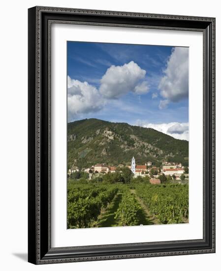 Durnstein at Danube, Wachau, Lower Austria, Austria-Doug Pearson-Framed Photographic Print