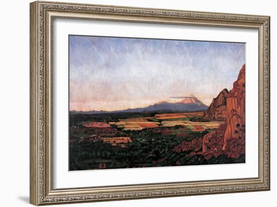 Dusk at Chalcatzingo, 2007-Pedro Diego Alvarado-Framed Giclee Print