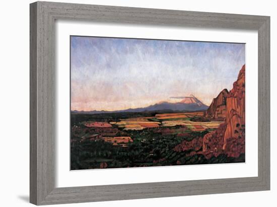 Dusk at Chalcatzingo, 2007-Pedro Diego Alvarado-Framed Giclee Print