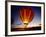 Dusk, Colorful Hot Air Balloon, Albuquerque, New Mexico, USA-null-Framed Photographic Print