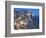 Dusk Falls on a Hillside Town Overlooking the Mediterranean Sea, Manarola, Cinque Terre, Italy-Dennis Flaherty-Framed Photographic Print