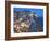 Dusk Falls on a Hillside Town Overlooking the Mediterranean Sea, Manarola, Cinque Terre, Italy-Dennis Flaherty-Framed Photographic Print