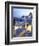 Dusk, Oia, Santorini, Cyclades Islands, Greece-Peter Adams-Framed Photographic Print