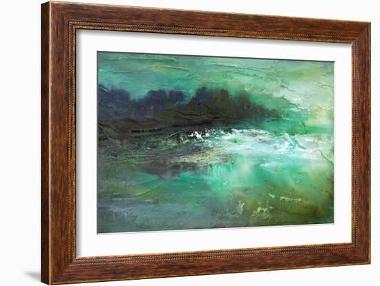 Dusk on the Coast-Sheila Finch-Framed Art Print