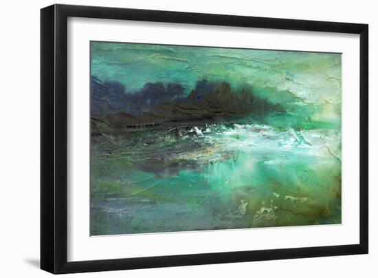 Dusk on the Coast-Sheila Finch-Framed Art Print