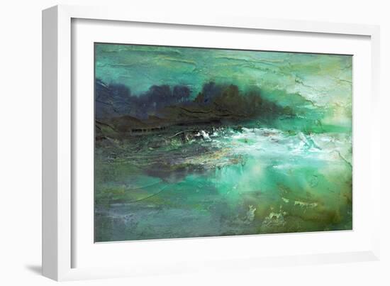 Dusk on the Coast-Sheila Finch-Framed Art Print