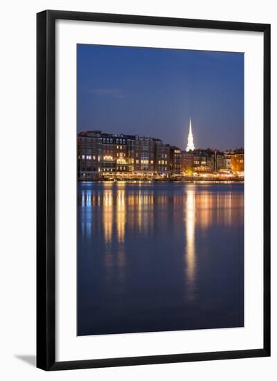 Dusk on the Waterfront-Michael Blanchette Photography-Framed Photographic Print