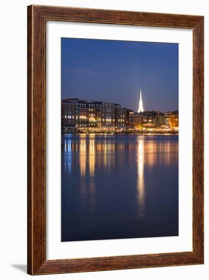 Dusk on the Waterfront-Michael Blanchette Photography-Framed Photographic Print