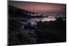 Dusk over the Rocks in Jericoacoara, Brazil-Alex Saberi-Mounted Photographic Print