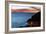 Dusk over the Town of Copacabana and Lake Titicaca-Alex Saberi-Framed Photographic Print