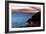 Dusk over the Town of Copacabana and Lake Titicaca-Alex Saberi-Framed Photographic Print