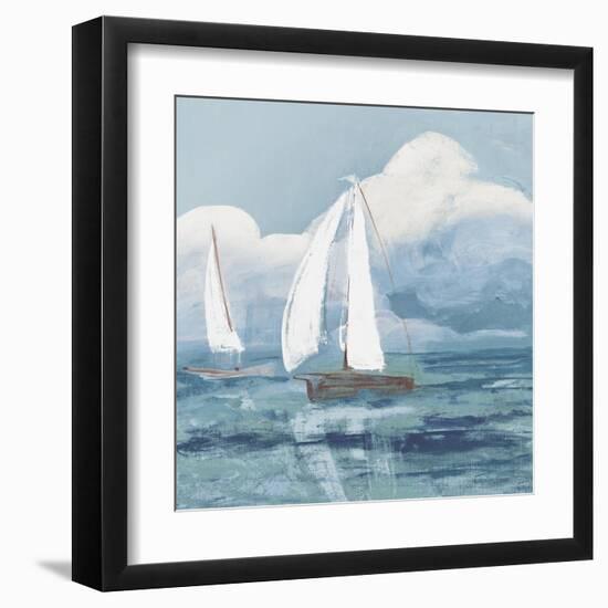 Dusk Regatta Winds-Robin Maria-Framed Art Print
