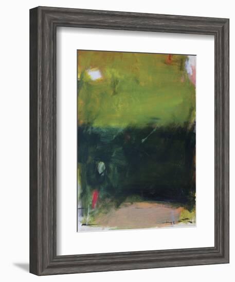 Dusk Road-Jong Ro-Framed Art Print