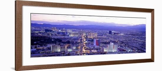 Dusk the Strip Las Vegas Nv, USA-null-Framed Photographic Print