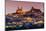 Dusk view of Olvera, Andalusia, Spain-Stefano Politi Markovina-Mounted Photographic Print