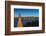 Dusk View over Bay Bridge and Downtown Skyline from Yerba Buena Island, San Francisco, California-Stefano Politi Markovina-Framed Photographic Print