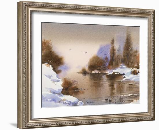 Dusk-LaVere Hutchings-Framed Giclee Print