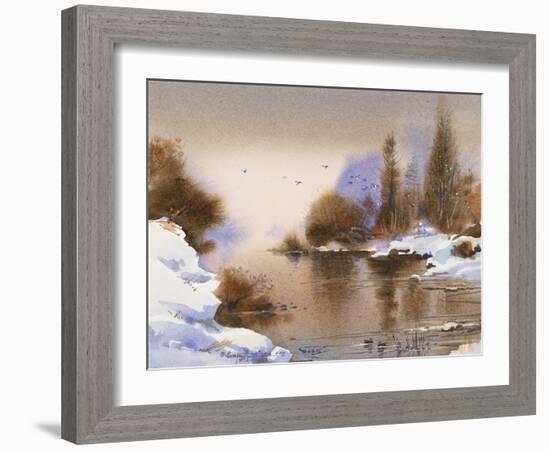 Dusk-LaVere Hutchings-Framed Giclee Print