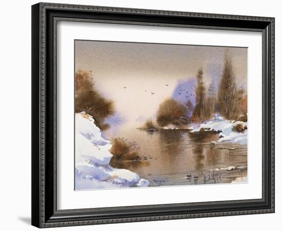 Dusk-LaVere Hutchings-Framed Giclee Print