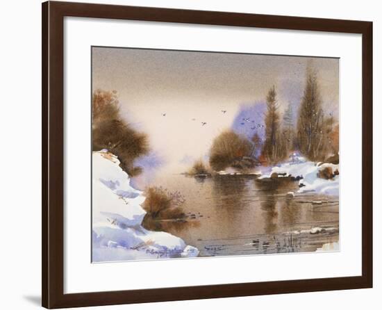 Dusk-LaVere Hutchings-Framed Giclee Print