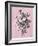 Dussurgey Roses on Pink-Dussurgey-Framed Art Print