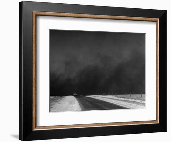 Dust Bowl, 1936-Arthur Rothstein-Framed Photographic Print