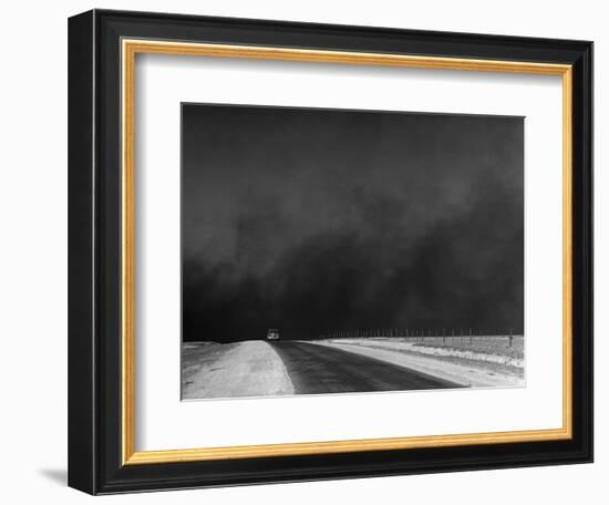 Dust Bowl, 1936-Arthur Rothstein-Framed Photographic Print