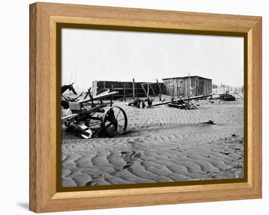 Dust Bowl, C1936-Dorothea Lange-Framed Premier Image Canvas