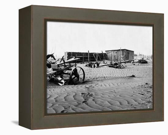 Dust Bowl, C1936-Dorothea Lange-Framed Premier Image Canvas